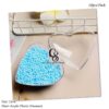 12cm Heart Acrylic Ornament Baubles Ball