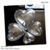 12cm Heart Acrylic Ornament Baubles Ball