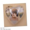 12cm Heart Acrylic Ornament Baubles Ball