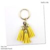 3.6cm Suede Mixed Gold Cap Tassels