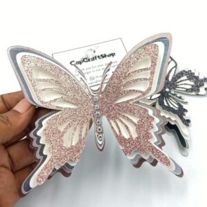 3D Multilayer Butterfly Topper (2)