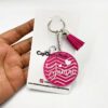 5cm Round Acrylic Blank Keychain