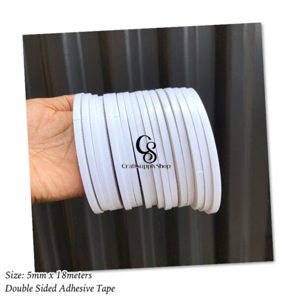 5mm Double sided adhesive tape 18 meter