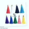 6cm Silk Fringe Tassel Earrings