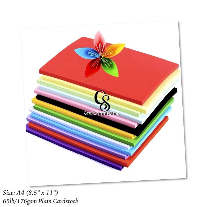 A4 65lb176gsm Cardstock – 200pcs Pack (2) A4 65lb176gsm Cardstock – 200pcs Pack