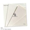 Bright white 300gsm glitter cardstock