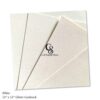 white 300gsm glitter cardstock