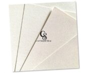 white 300gsm glitter cardstock