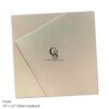 Cream 300gsm glitter cardstock