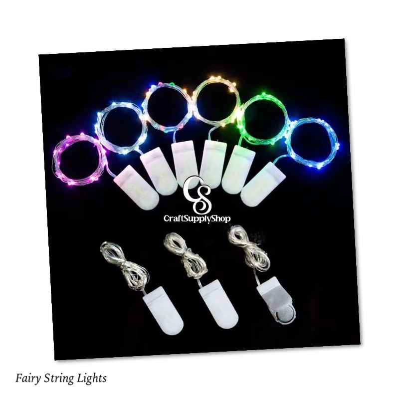 Fairy String Lights Battery Operated (1) LED String Lights, Mini String Lights, Battery Powered fairy light 2meter 3meter