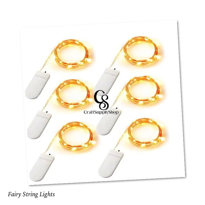 Fairy String Lights Battery Operated (2) LED String Lights, Mini String Lights, Battery Powered fairy light 2meter 3meter