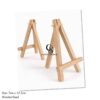 Mini Wooden Easel - 7cm x 12.5cm