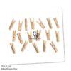 Mini Wooden Pegs