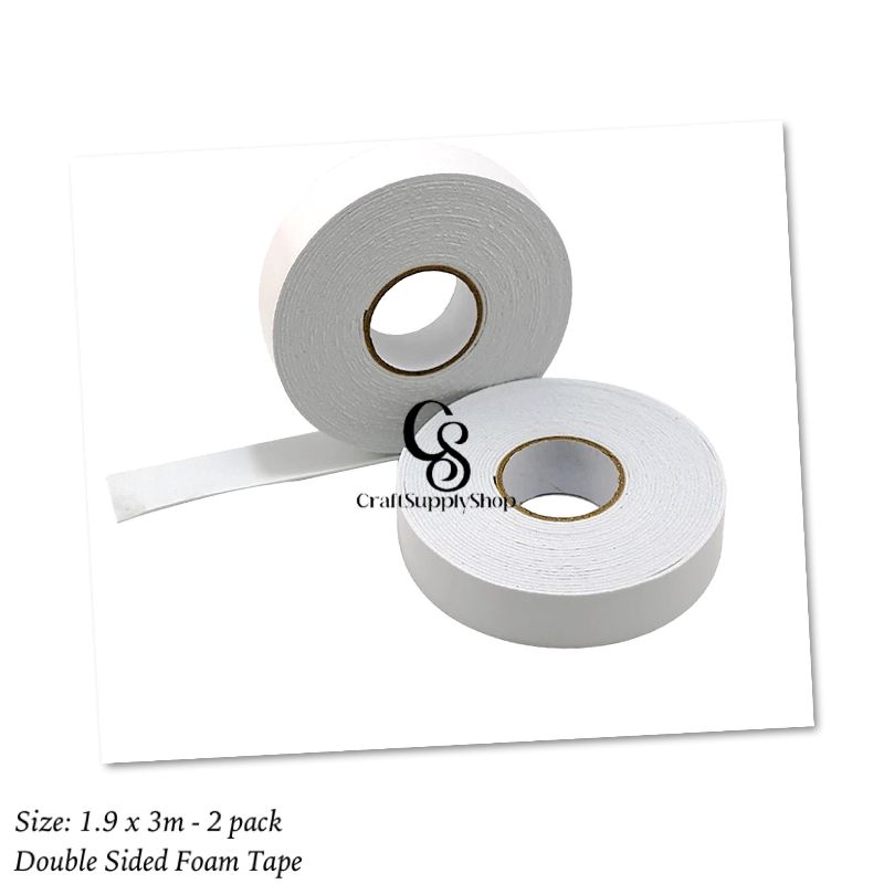 Mounting Double sided foam tape 2 pack (5) Mounting Double sided foam tape 2 pack