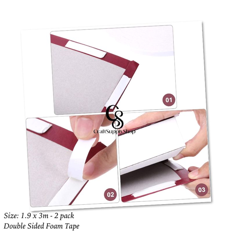 Mounting Double sided foam tape 2 pack (6) Mounting Double sided foam tape 2 pack