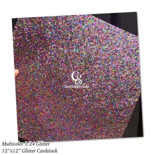 Multicolor 124 Glitter Cardstock 300gsm