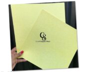 Neon Yellow Glitter Cardstock 300gsm