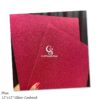 Plum Glitter Cardstock 300gsm