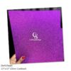 Purple Glitter Cardstock 300gsm