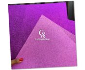 Purple Glitter Cardstock 300gsm