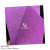 Purple Glitter Cardstock 300gsm