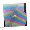 Rainbow Glitter Cardstock 300gsm