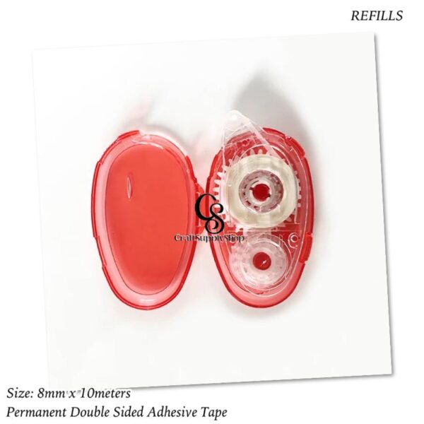 Refills for Permanent Double sided adhesive tape roller