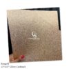 Rosegold Glitter Cardstock 300gsm