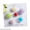 8cm Round Acrylic Ornament Baubles Ball