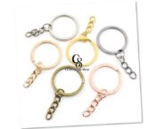 Round Keychain Keyring