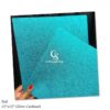 Teal Glitter Cardstock 300gsm