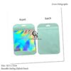 10.5cm x 15CM Holographic Ziplock Pouch for Jewelry, Gadget, Keychain, Resinart, Makeup