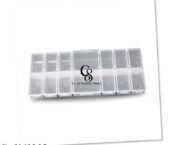 14 grid storage glitter bead box