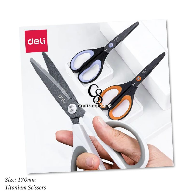 170mm Titanium Teflon Coated Scissors