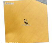 230gsm Mustard textured cardstock