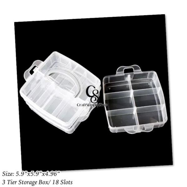 3-tier snap storage bead box