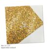 300gsm Gold Sequin Glitter Cardstock