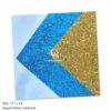 300gsm Gold Sequin Glitter Cardstock