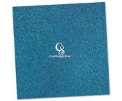 300gsm Royal Blue Sequin Glitter Cardstock