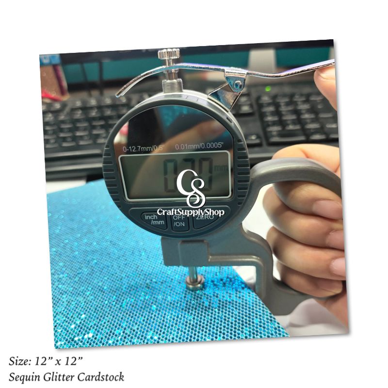 300gsm Royal Blue Sequin Glitter Cardstock 300gsm Royal Blue Sequin Glitter Cardstock