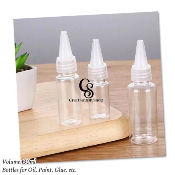 30ml 50ml Beak Long tip Squeeze Bottle