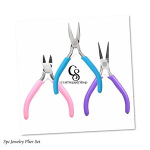 3pc Jewelry Pliers Set