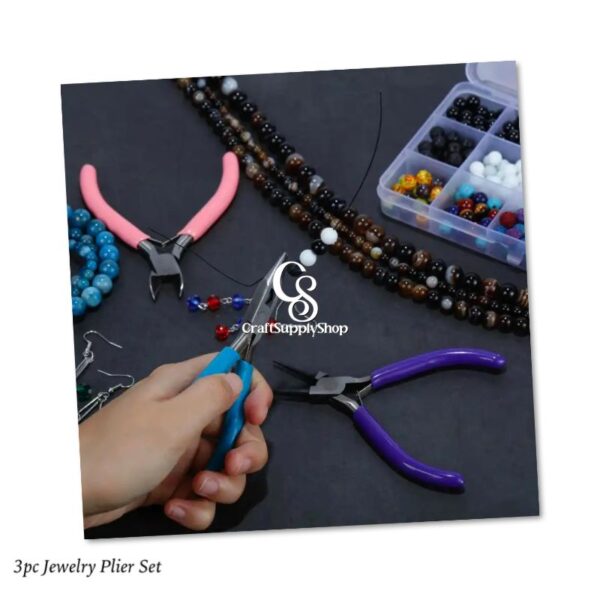 3pc Jewelry Pliers Set