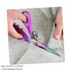 3pc Set Titanium Scissors 23.6cm 21.3cm 14.3cm