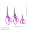 3pc Set Titanium Scissors 23.6cm 21.3cm 14.3cm