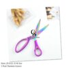 3pc Set Titanium Scissors 23.6cm 21.3cm 14.3cm