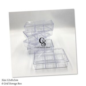 6 Grid Acrylic Storage Box