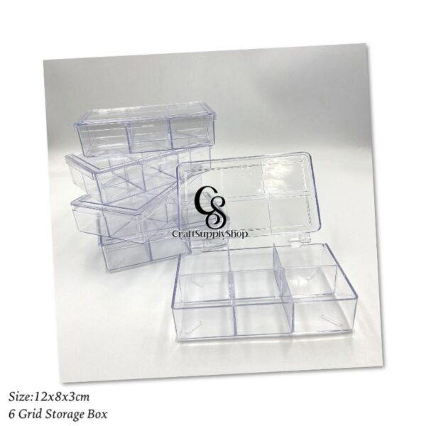 6 Grid Acrylic Storage Box