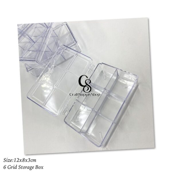 6 Grid Acrylic Storage Box