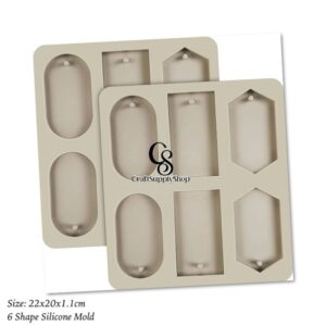 shape Resin silicone Keychain Mould